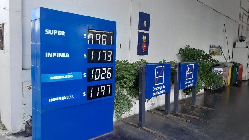 YPF aument los combustibles un 4,5%